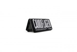 Estojo de maquilhagem em metal