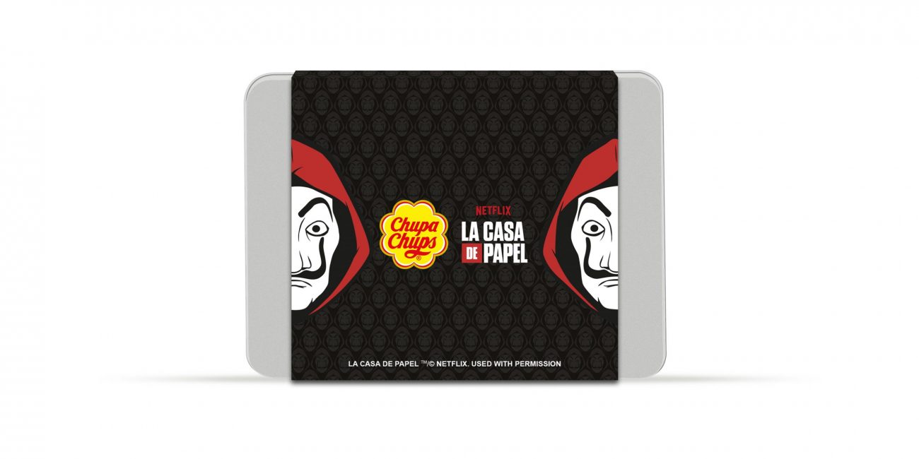 Embalagem de metal retangular • NETFLIX