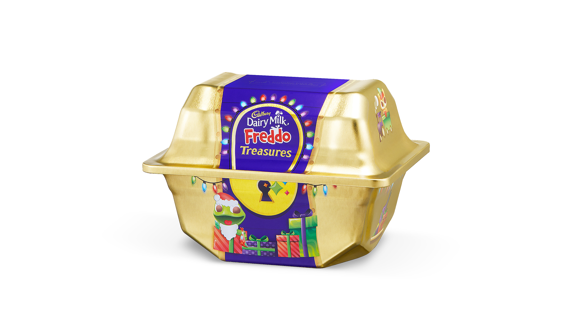 Lata de metal CADBURY